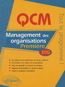 Management des organisations - première stg