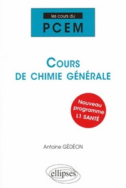 Cours de chimie générale