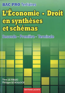 L'economie-droit bac pro tertiaires en syntheses et schemas