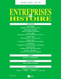 ENTREPRISES ET HISTOIRE 78 AVRIL 2015 L IMITATION
