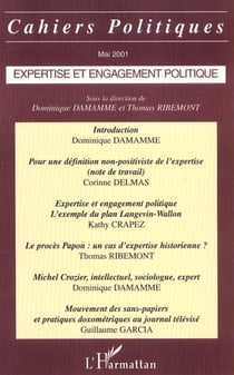 Expertise et engagement politique