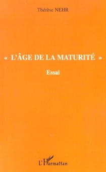" l'age de la maturite " - essai