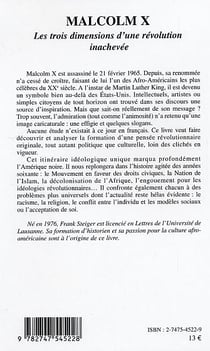 Malcolm X : les trois dimensions d'une révolution inachevée