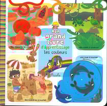 Mon grand livre d'apprentissage - les couleurs