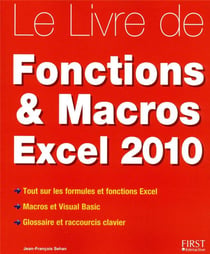 Livre des fonctions et macros excel 2010