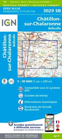 3029Sb Chatillon-Sur-Chalaronne/Belleville