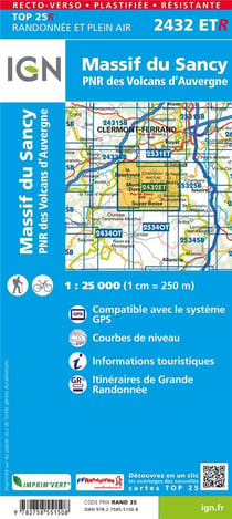 2432Etr Massif Du Sancy (Resistante)