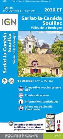 2036ET : Sarlat-la-Canéda Souillac - Vallée de la Dordogne (5e édition)