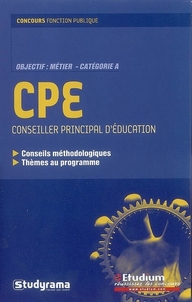 Conseiller principal d'éducation CPE : objectif métier catégorie A conseils méthodologiques thèmes au programme