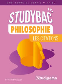 Studybac : philosophie : les citations