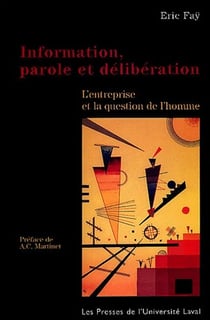 Information parole et deliberation entreprise et question de l ho