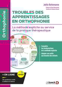 Troubles des apprentissages en orthophonie : La méthode explicite au service de la pratique thérapeutique