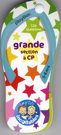 Les p'tits incollables - tongs - grande section