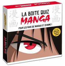 La boîte quiz Manga