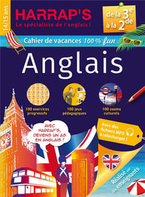 Harrap's Cahier de vacances : Anglais - De la 3e à la 2de