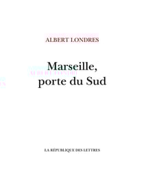 Marseille, porte du Sud