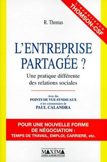 L'entreprise partagée ? une pratique différente des relations sociales