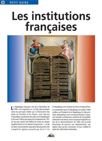 Les institutions françaises