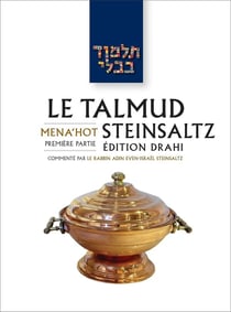 Le Talmud Steinsaltz Tome 35 : Mena'hot