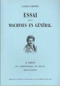 Essai sur les machines en général