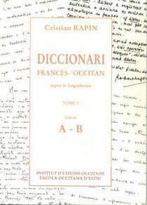 Diccionari francés/occitan t.1 - A-B