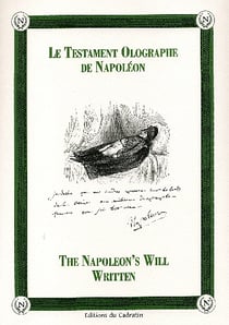 Le testament olographe de napoléon - the napoleon's will written