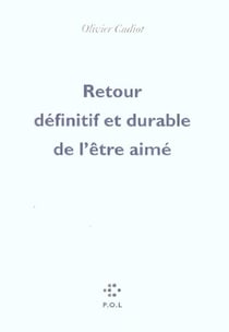 Retour definitif et durable de l'etre aime