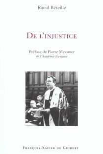 De l'injustice