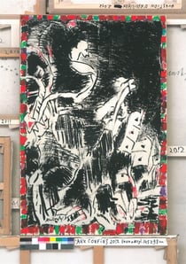 Pierre Alechinsky - à contre-vent