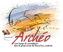 Archéo : une équipe de scientifiques dans la grotte ornée du pont d'Arc, Ardèche