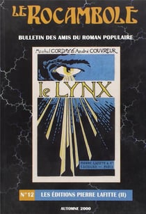 REVUE ROCAMBOLE n.12 : les éditions Pierre Lafitte (II)