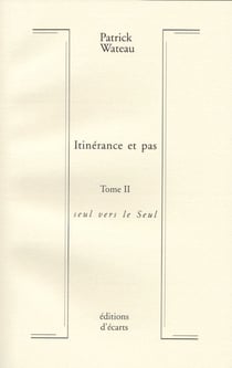 Itinérance et pas t.2 - seul vers le Seul