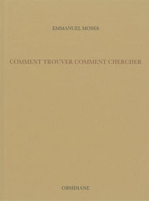 Comment trouver, comment chercher