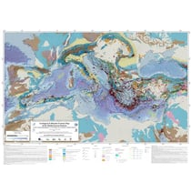 Carte géomorphologique et tectonique du domaine méditerranéen