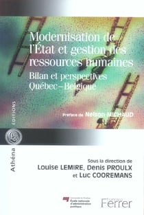 Modernisation de l'etat et gestion des ressources humaines