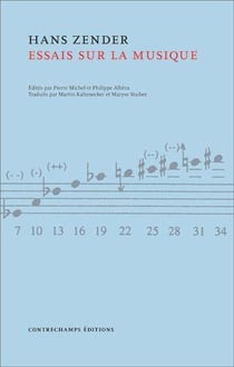 Penser avec les sens - écris sur la musique