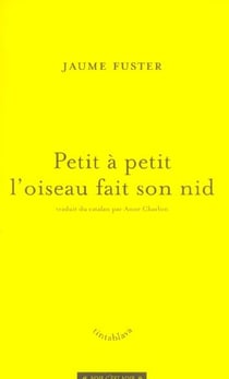 Petit a petit l'oiseau fait son nid