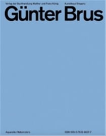 Gunter brus watercolors /anglais/allemand