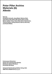 Peter piller archive, materials (g) albedo /anglais