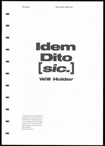 Idem dito [sic.]