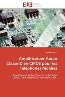 Amplificateur audio classe-d en cmos pour les telephones mobiles - amplificateur audio classe-d, tec