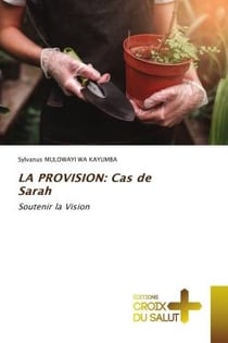 LA PROVISION: Cas de Sarah : Soutenir la Vision