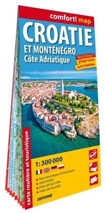 Croatie et Monténégro : Côte Adriatique (édition 2025)