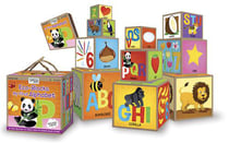 Eco-blocks - my first alphabet - 10 eco-blocks to stack and fit inside each other