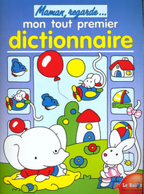 Maman regarde mon tout premier dictionnaire