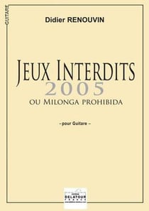 Jeux interdits 2005 pour guitare