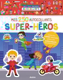 Mes tout premiers autocollants - 250 autocollants - super-heros