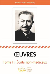Oeuvres t.1 : écrits non-médicaux