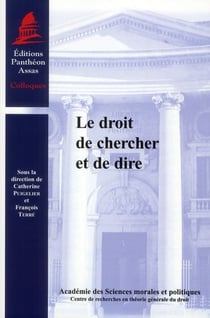 Le droit de chercher et de dire