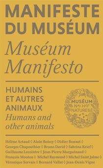 Manifeste du muséum - humains et autres animaux